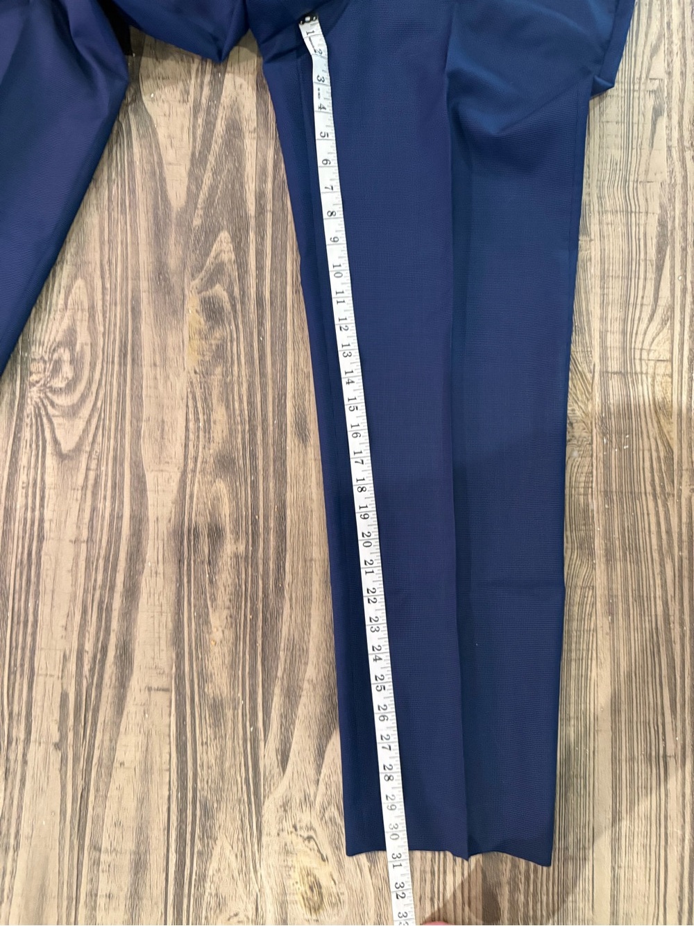 Brooks Brothers Regent Vitale Barberis Canonico Navy Dress Pants 38x32 - Picture 3 of 8